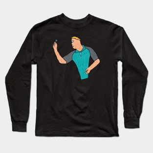 Darts Player Long Sleeve T-Shirt